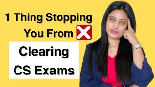 Whats Stopping You From Clearing CS Exams [upl. by Anidnamra]