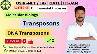 Transposons  Transposition  DNA Transposons  Retrotransposons genesisinstitute  Lecture12 [upl. by Darach]