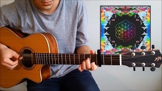 Coldplay  Hymn For The Weekend Fingerstyle Guitar Cover by Guus Music [upl. by Fritzsche]