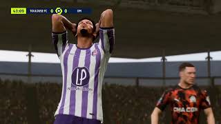 Gameplay FC 24  Toulouse  Olympique de Marseille  Ligue 1  20242025 [upl. by Prober]