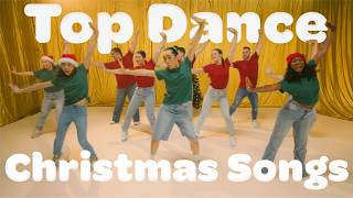 Best Christmas Songs with Easy Dance Choreography 🕺💃 BEST Christmas Dancing Music 🌟 Merry Christmas [upl. by Nnylarej]