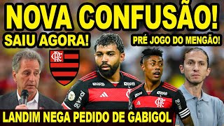 SAIU AGORA LANDIM NEGA PEDIDO DE GABIGOL NA DESPEDIDA FLAMENGO FAZ VISITA TÉCNICA AO INTER MIAMI [upl. by Sukey]