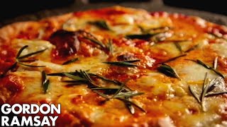 How to Make Margherita Pizza at Home  Gordon Ramsay [upl. by Hurleigh679]