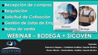 Webinar  Bodega  Sicoven [upl. by Ajtak]