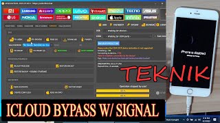 HOW BYPASS ICLOUD ID VIA UNLOCKTOOL FULL TUTORIAL WITH SIGNAL FOR DISABLED UNAVAILABLE PASSCODE [upl. by Odericus813]