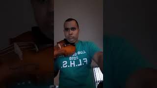 sauret cadenza from paganini concerto no1 practice [upl. by Yelrebmik]