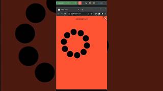 Flutter Custom Rotating Animated Circular List flutter flutterui coding shorts short [upl. by Lleral]