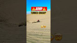 💥CRASH 💥 HE OVERSHOT THE JUMP‼️ [upl. by Ahseetal]