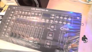 Transcension LED Master 64 DMX Controller with DJ Tutor  wwwgetinthemixcom [upl. by Millard]