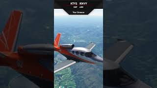 MSFS Cirrus Jet  Vision Jet G2  Full Flight Tutorial  Knoxville Tennessee to Marthas Vinyard [upl. by Zasuwa545]