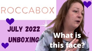 Roccabox Unboxing Beauty Subscription Box July 2022 22 [upl. by Arenahs316]