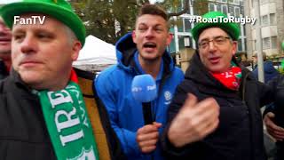 Rugby Fans Sing Welsh National Anthem  Volkswagen Fan TV RoadToRugby [upl. by Oran]