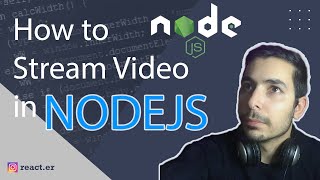 how to stream video using node js in 15 min [upl. by Huber519]