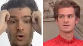 Andrew Garfield Is SO Relieved That He Can Stop Lying About NoWayHome shorts [upl. by Eetsud]