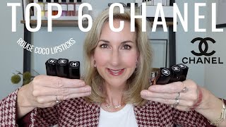 TOP 6 CHANEL ROUGE COCO LIPSTICKS  CLASSIC CHANEL LIPSTICK [upl. by Eannej]