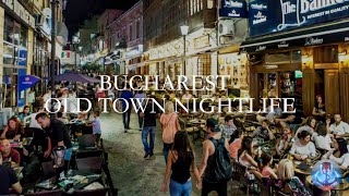 🇷🇴 BUCHAREST NIGHTLIFE  ROMANIA  August 2023 4K walk tour 🇷🇴 [upl. by Sivrad]