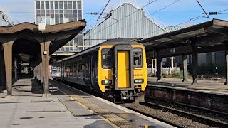 Northern 156418 Runs 2N83 Colne To Preston amp 2F44 Preston To Ormskirk At Preston WCML [upl. by Velasco]