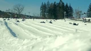 Camelback Mountain  Biggest Snowtubing Park in USA [upl. by Ecirtal]