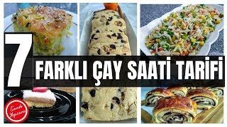 Çay Saati TarifleriÇayın Yanına 7 Pratik Gün Tarifi [upl. by Funch]