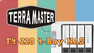 TerraMaster F4220 4Bay Intel NAS  Hardware Overview and Unboxing [upl. by Burty]