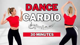 🔥30 Min DANCE CARDIO WORKOUT🔥DANCE CARDIO AEROBICS for WEIGHT LOSS🔥KNEE FRIENDLY🔥NO JUMPING🔥 [upl. by Mayne]