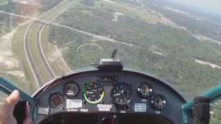 Kolb MK III Landing in Brooksville Florida [upl. by Aneeres]