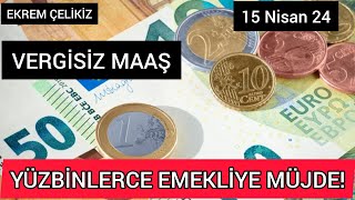 Almanyada Emeklilere Vergisiz Maaş Yolda [upl. by Nolrak603]