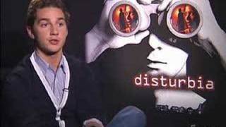 Interview with Shia LaBeouf on Disturbia [upl. by Irek]