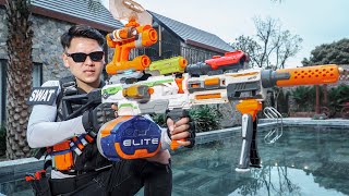 LTT Game Nerf War  Couple Warriors SEAL X Nerf Guns Fight Crime Mr Zero Boss Of The Underworld [upl. by Elvin650]