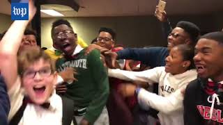 Louisiana school films the moment every senior gets accepted into college [upl. by Enilav787]