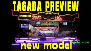 TAGADA TEAM PAVAN PREVIEW NEW ATTRACTION RIDE 2012 [upl. by Bickart]