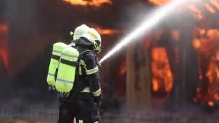 Un incendie détruit la salle de gym de Le Vaud [upl. by Hoj]