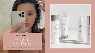 Goldwell Kerasilk Revitalize Tutorial [upl. by Oca]