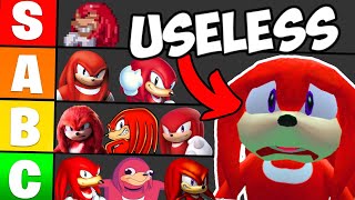 Ranking How USELESS Knuckles is in Every Sonic Game [upl. by Akedijn]