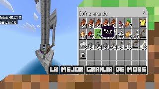 La mejor granja de mobs  Minecraft 12121 [upl. by Annwahs]