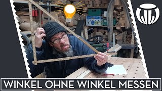 Wenn Phytagoras in der Werkstatt steht Winkel ohne Winkel messen [upl. by Gnues205]