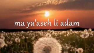 Israeli song  quotI have no other countryquot Hebrew Song Jewish songs [upl. by Eiger]