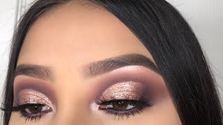 Berry Rose Gold Makeup Tutorial  Jocy Reyes [upl. by Geraldine445]