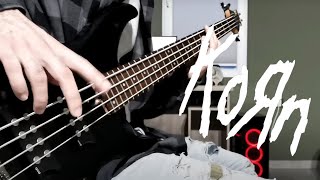 Korn  Insane Bass Guitar Cover [upl. by Wolfe460]