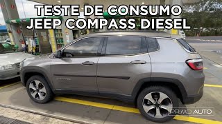 Teste de consumo do meu Jeep Compass Diesel  Medido na bomba jeepcompass [upl. by Maje673]