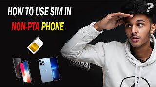 How To Use Sim in NonPTA iPhone  Scom Sim IKOS Device Jazz Digit Phone [upl. by Powell]