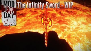 Skyrim Mod of the Day  Episode 223 The Infinity Sword WIP [upl. by Patterman642]