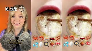 👄 Text to speech 👄 Asmr Satisfying Eating  Jessica Kaylee [upl. by Leafar]