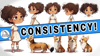 Character Consistency Midjourney Essential Guide [upl. by Eyllek]