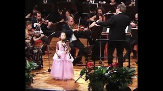 Natsuho Murata performed Mozart Concerto No1 1st Mvt Il piccolo violino Migico 2018  zoomed [upl. by Gaelan]