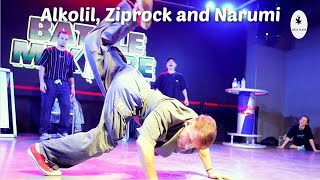 Bboy Alkolil Ziprock and Bgirl Narumi at the Battle Mixture World Finals 2024 [upl. by Eadmund]