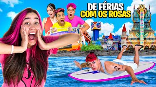 24 HORAS DE FÉRIAS COM OS ROSA vlog de uma hora [upl. by Kensell530]