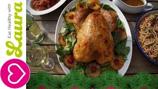 How to marinate a Turkey with white wine and Fruit Juice  Christmas Recipes [upl. by Trabue]