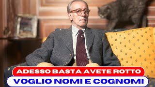 VITTORIO FELTRI INFURIATO CON LA SINISTRA DOVETE SMETTERLA DI APPOGIARE QUESTE COSE [upl. by Eiuqnimod]