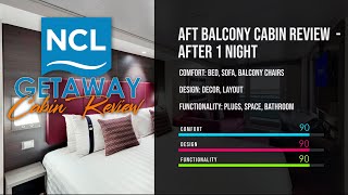 NCL Getaway Balcony Review [upl. by Yvehc]